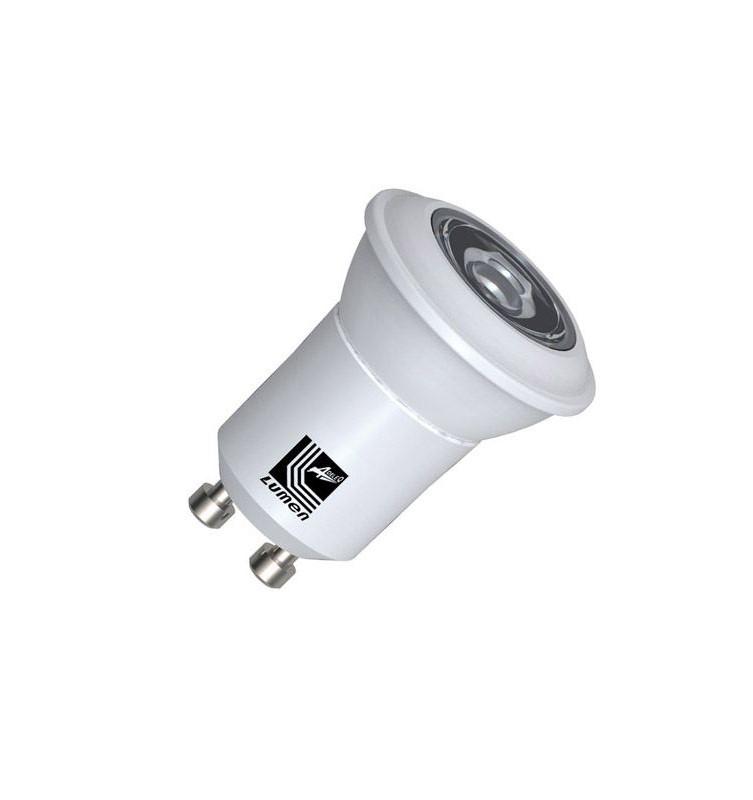 Bec Power LED GU10/MR11 230V, 3W alb cald